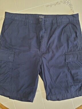 Mens Levi's Dark Blue Cargo Shorts